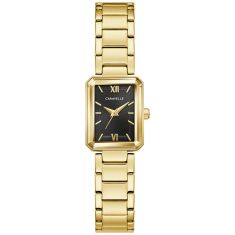 Men's Rado Integral Diamonds Rectangular Case Black Ceramic and