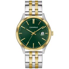 Rado HyperChrome Chronograph Green Dial Two-Tone Bracelet Watch