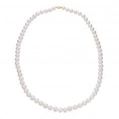 5-6mm Freshwater Cultured Pearl Strand Necklace, 24 Inches