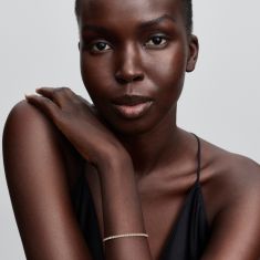 Pandora Sparkling Gold-Plated Tennis Bracelet