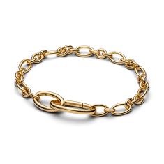 Pandora ME Openable Oval Link Gold-Plated Chain Bracelet Pandora ME Openable Oval Link Gold-Plated Chain Bracelet