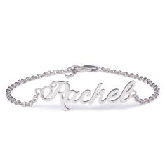 Personalized Script Nameplate Bracelet Personalized Script Nameplate Bracelet