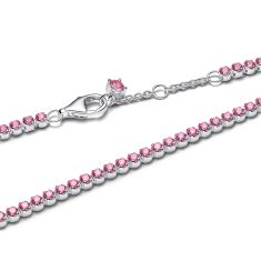 Pandora Pink Small Tennis Bracelet