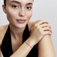 Pandora Pink Small Tennis Bracelet