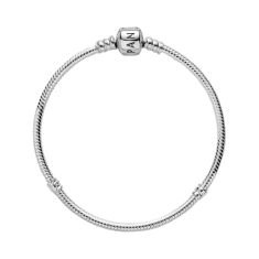 Pandora Moments Barrel Clasp Snake Chain Bracelet