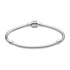Pandora Moments Barrel Clasp Snake Chain Bracelet