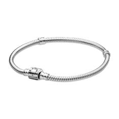 Pandora Moments Barrel Clasp Snake Chain Bracelet Pandora Moments Barrel Clasp Snake Chain Bracelet