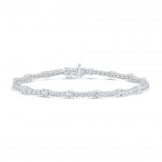 6ctw Lab Grown Diamond Tennis Bracelet