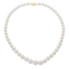 7-11mm Fresh Water Cultured Pearl Strand Necklace