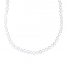 7-8mm Freshwater Cultured Pearl Strand Necklace, 18 Inches