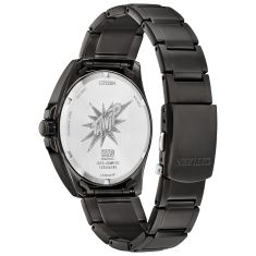 Citizen Eco-Drive Marvel Spider-Man Swings Gray Ion-Plated Stainless Steel Watch Box Set 43mm - AW1437-61W