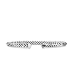 David Yurman Cable Flex Bracelet in Sterling Silver, 4mm 1