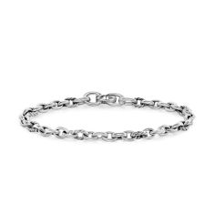 David Yurman DY Mercer Petite Chain Bracelet in Sterling Silver, 4.5mm 1