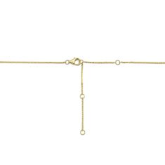 Shy Creation Diamond Accent 14k Yellow Gold Zodiac Libra Scale Star Pendant Necklace
