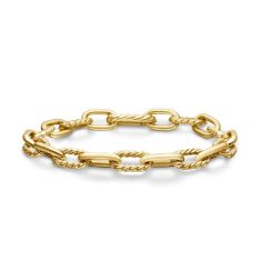 Men's David Yurman DY Madison Chain Bracelet in 18K Yellow Gold, 8.5mm 1
