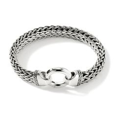 John Hardy Flat Chain 11mm Sterling Silver Bracelet 1