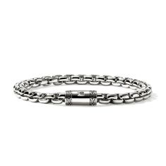 John Hardy 6mm Sterling Silver Box Chain Bracelet