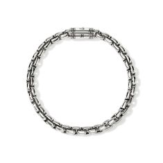 John Hardy 6mm Sterling Silver Box Chain Bracelet