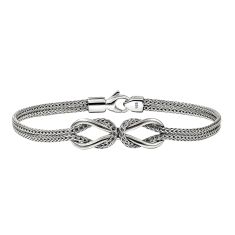John Hardy Infinite Love Knot 3.6mm Sterling Silver Bracelet John Hardy Infinite Love Knot 3.6mm Sterling Silver Bracelet