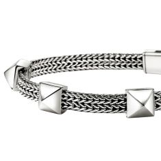 John Hardy Icon Stud Station 6mm Sterling Silver Bracelet