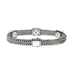 John Hardy Icon Stud Station 6mm Sterling Silver Bracelet