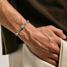 John Hardy Icon Stud Station 6mm Sterling Silver Bracelet