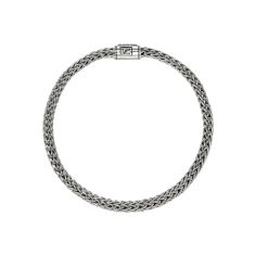 John Hardy Icon Blue Sapphire 5mm Sterling Silver Bracelet