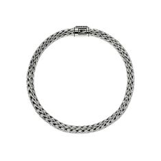 John Hardy Icon Black Sapphire 6.5mm Sterling Silver Bracelet