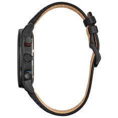 Citizen Eco-Drive Marvel Spider-Man Double Vision Nylon and Leather Strap Watch 44mm - CA0855-47W