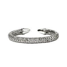 John Hardy Spear 50 Sterling Silver Flex Cuff Bracelet