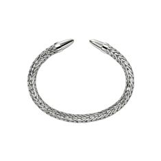 John Hardy Spear 50 Sterling Silver Flex Cuff Bracelet