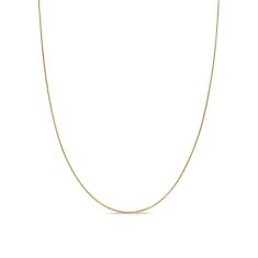 David Yurman Box Chain Necklace in 18K Yellow Gold, 1.25mm 1