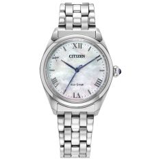 Citizen Eco-Drive L Classic Mother-of-Pearl Dial Stainless Steel Watch 33mm - EM1140-80D 1
