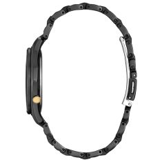 Citizen Eco-Drive Pixar Sugar Skull Black Stainless Steel Bracelet Watch 37mm - EM1175-51W