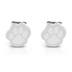 Clemson University Stainless Steel Stud Earrings Clemson University Stainless Steel Stud Earrings