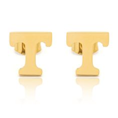 University of Tennessee Yellow Ion-Plated Stainless Steel Stud Earrings University of Tennessee Yellow Ion-Plated Stainless Steel Stud Earrings