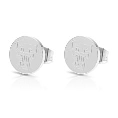 Texas Tech Stainless Steel Stud Earring