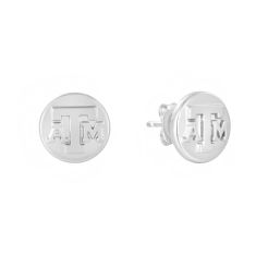 Texas A&M University Sterling Silver Stud Earrings Texas A&M University Sterling Silver Stud Earrings