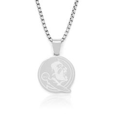 Men's Florida State University Stainless Steel Pendant Necklace 1
