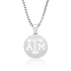 Men's Texas A&M Stainless Steel Pendant Necklace 1