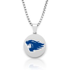 Men's University of Kentucky Stainless Steel and Enamel Pendant Necklace 1