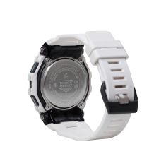 Casio G-Shock G-Squad Move Digital White Resin Strap Fitness Watch 48.4mm - GBD200-7