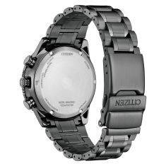 Citizen Eco-Drive Promaster Skyhawk U830 Black Dial Grey Stainless Steel Watch 43mm -JV2005-58E