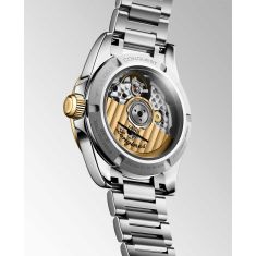 Longines Conquest Automatic Diamond Mother-of-Pearl Dial Stainless Steel Watch 34mm - L34305806