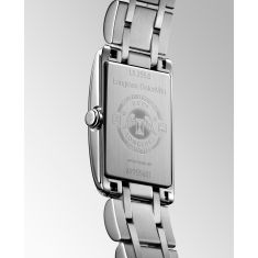 Longines DolceVita Diamond Accent Silver Dial Stainless Steel Watch 20.8x32mm - L52550716