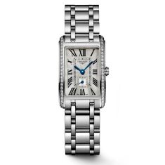 Longines DolceVita Diamond Accent Silver Dial Stainless Steel Watch 20.8x32mm - L52550716 Longines DolceVita Diamond Accent Silver Dial Stainless Steel Watch 20.8x32mm - L52550716