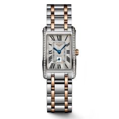 Longines DolceVita Diamond Accent Silver Dial Two-Tone Watch 20.8x32mm - L52555797 Longines DolceVita Diamond Accent Silver Dial Two-Tone Watch 20.8x32mm - L52555797