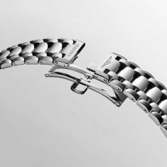 Longines PrimaLuna Quartz Silver Dial Stainless Steel Watch 30mm - L81424716