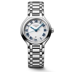 Longines PrimaLuna Quartz Silver Dial Stainless Steel Watch 30mm - L81424716 Longines PrimaLuna Quartz Silver Dial Stainless Steel Watch 30mm - L81424716