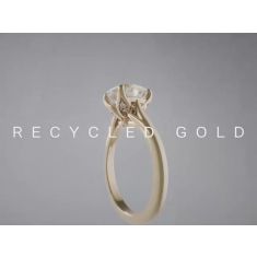 2 7/8ctw ECONIC Star Oval Lab Grown Diamond Solitaire 14k White Gold Pendant Necklace